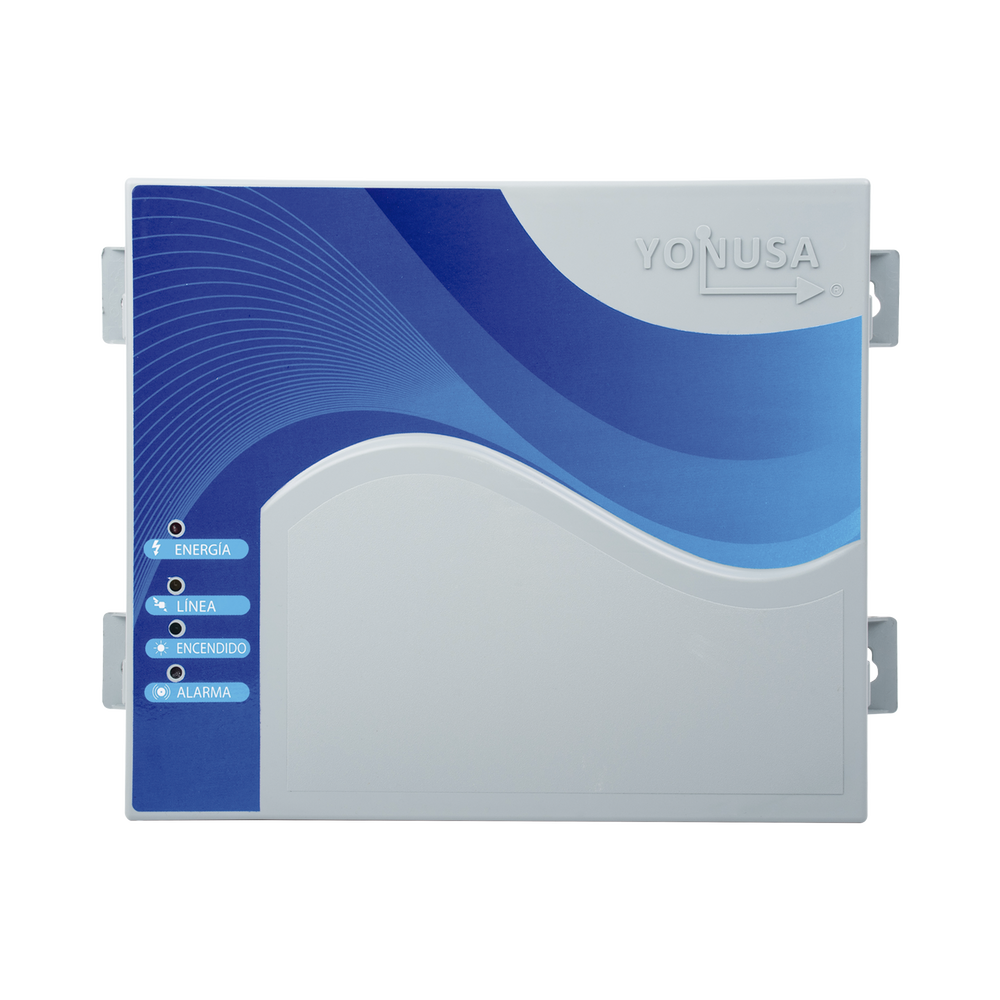 Energizador con tecnología SMT de 12,000Volts-1Joule/ 2500Mts Lineales de Protección / Ajuste Tiempo de Sirena / Alerta por corte o caída a tierra.