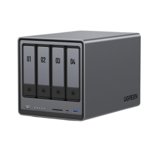 NASync DXP4800 | SO UGOS Pro |  Intel N100 12th Gen Intel® Quad Core™ | 4-Bahias (SATA) hasta 96TB | 2* M.2 SSD hasta 16TB| 8GB DDR5 (Exp. a 16GB) | 2.5Gb Dual Ethernet | HDMI 4K | 2* USB2.0 | 1*USB 3.2Gen | 1* USB 3.2Gen2 | 1*USB-C 3.2Gen2 | SD