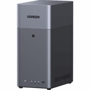 NAS UGREEN NASync DH2300 / Procesador RK3576 / 4GB u 8GB RAM / 32GB eMMC / 2 Bahías SATA / JBOD-Basic-RAID 0-RAID 1 / Puerto HDMI 4K / 1 GbE / USB 3.2 Gen 1 Type-C / Detección NFC